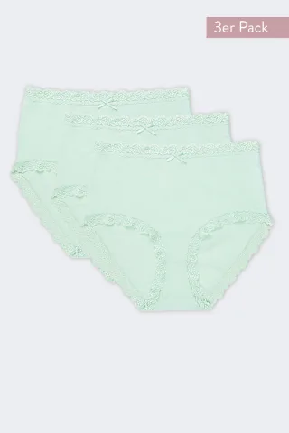 Nina von C. - Taillenslip 3er Pack lagune - Gr. - 38