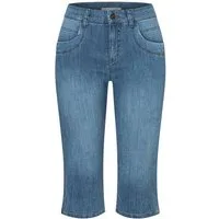 MAC Caprijeans CAPRI Eingelegte Zierfalten am Saum