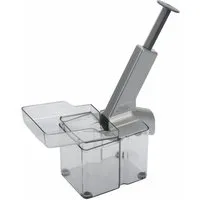 WESTMARK Entkerner mit schräggestellter Schütte und großer Kernkassette, Kirschenentkerne, Aluminium, SAN, Edelstahl, Made in Germany, BPA-frei, rutschfest