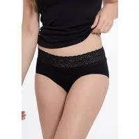 Speidel Hüftslip 3er-Pack Natalie (Spar-Set, 3-St) Hüftslip - Baumwolle - Breiter dekorativer Spitzenbund
