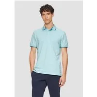 s.Oliver Poloshirt Poloshirt Kragen, Knopfleiste, kurzarm