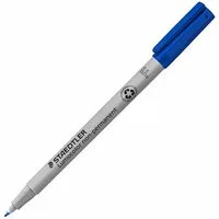 STAEDTLER Folienstift STAEDTLER Lumocolor Folienstift non-permanent F blau - Präzisionsstift