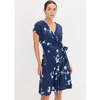 bonprix Jerseykleid für festliche Anlässe, Kurzarm, figurumspielende Passform