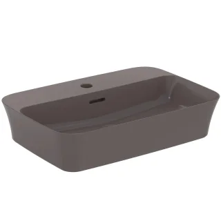 Ideal Standard Schale Ipalyss, 1 Hahnloch, mit Überlauf, E2077V5