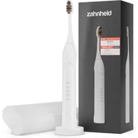 Zahnheld Elektrische Zahnbürste Schallzahnbürste Gero mit Etui weiß, 5 Putzmodi, Zahnpflege, Mundpflege, Reisezahnbürste, Zahnbürste mit Schall, USB Ladestation
