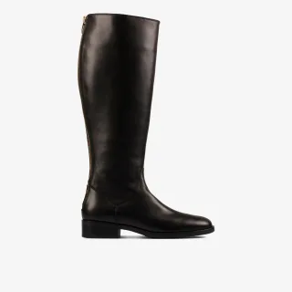 Pure Ride schwarze Lederstiefel