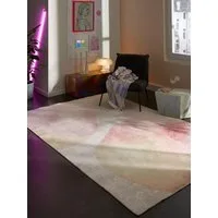 benuta Teppich Luna, rechteckig, Höhe: 5 mm, Kunstfaser, Berber, Ethno-Style, Wohnzimmer
