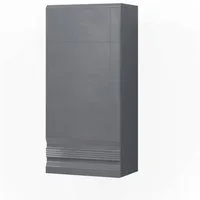 Vicco Hängeschrank Fredd, Anthrazit Hochglanz, 36.4 x 77 cm (1-St)