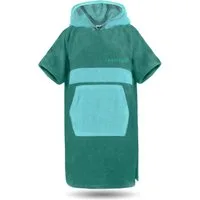 normani Badeponcho Bademantel Surfer Poncho, Midilänge, Baumwolle, Kapuze, Schlupf, Badeponcho aus 100 % saugstarker Baumwolle