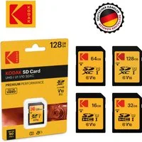 Kodak Kodak SD-Karte Speicherkarte 128 GB Premium Performance Speicherkarte (128 GB SD-Karte GB)