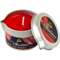 Vibratissimo Massagekerze S/M Kerze 50ml, Niedertemperaturkerze, verschiedene Farben für aufregende Momente