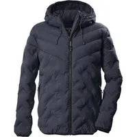Killtec Steppjacke KOW 295 MN JCKT Wasserdichte Steppjacke mit Kinnschutz und regulierbarer Kapuze