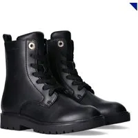Tommy Hilfiger Schnürboots Biker Boots, Winterboots mit Blockabsatz