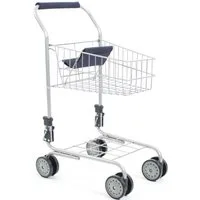 CHIC2000 Spiel-Einkaufswagen Navy Blue, mit Puppensitz