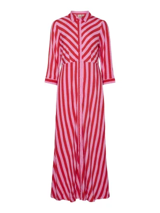 Y.A.S - YASSAVANNA LONG SHIRT DRESS S. NOOS Cyclamen - Gr. - XS