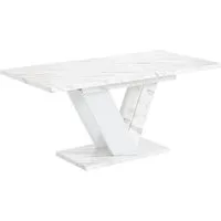 ALTDECOR Esstisch CLASI (Esstisch ausziehbar, Esszimmertische, Tisch Wohnzimmertisch), Esszimmertisch ausziehbar 120 - 160 x 80 x 75 cm