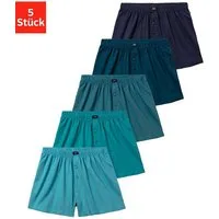 H.I.S Weiter Boxer Herren Boxer (Packung, 5-St) weite Passform, Komfortbund, aus Baumwoll-Stretch