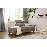 Home affaire Recamiere Conville, incl. Kopfteilverstellung, Federkern, wahlweise mit Bettkasten