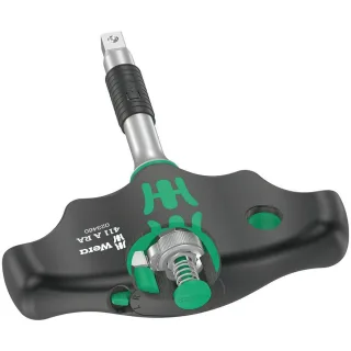 Wera 411 A RA Quergriff-Adapterschraubendreher mit Ratschenfunktion, 1/4" - 05023460001
