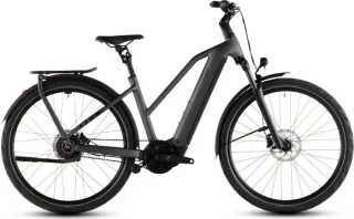 Cube Kathmandu Hybrid Comfort Pro 800 Wh E-Bike Trapeze 28" slabgrey'n'black 46 cm | Dienstrad-Leasing möglich