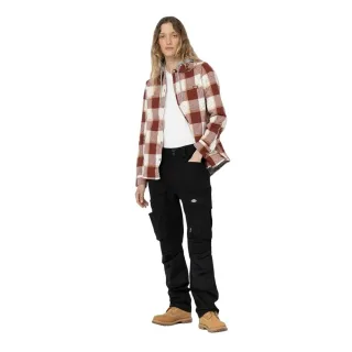 Dickies - Hemdjacke für Damen (Gebrannter Ziegelstein)