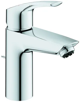 GROHE Waschtischarmatur Eurosmart S-Size Niederdruck Zugst.-Abl.grt. chrom, 23459003 23459003