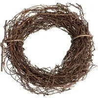 NaDeco Bastelnaturmaterial Clematis-Kranz in Natur, Durchmesser ca. 10cm Naturkranz
