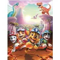 Bönninghoff Leinwandbild, Cartoon, Dinosaurier, Hunde, Kinder, Paw Patrol, Serien, Tiere (1 St)
