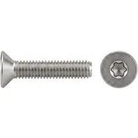 Contorion Schraube DIN 965 Form CE Senkkopfschraube M5x45 Edelstahl A2 blank T25 100 Stk
