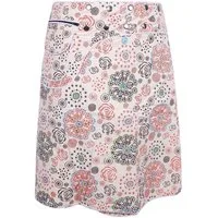 Vishes Wickelrock Rock Wickeln Druckknöpfe Sidebag Blumen bedruckt Elfen, Goa, Ethno Style