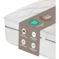 Komfortschaummatratze 23cm, Wave 3D, Wendematratze mit zwei Härtegraden, DI QUATTRO, 23 cm hoch, (1-tlg), Matratze in H2+H3 & H4+H5, 90x200, 140x200 und weitere Größen