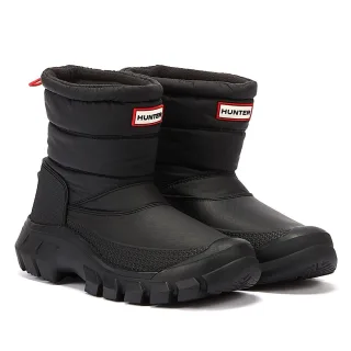 Hunter Intrepid Short Snow Damen Lederstiefel