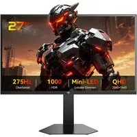TITAN ARMY P276MS QHD 275Hz Overclock, 1ms MPRT, HDR1000 1200nits, FreeSync Gaming-Monitor (2560 × 1440 px, QHD, 1 ms Reaktionszeit, 240 Hz, IPS, neigbarer Standfuß, VESA-Wandhalterung)