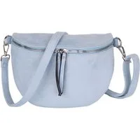MIRROSI Bauchtasche Damen Taschen, Umhängetasche, Brusttasche, 26x18x9cm Wildleder Optik (Schultertasche für jednen Anlass), Crossbody Bag, Verstellbarer Schulterriemen für mehr Flexibilität.