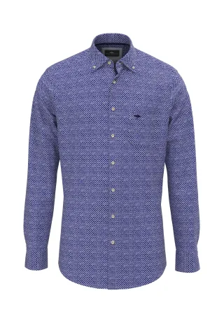 FYNCH-HATTON - Blue Story Prints, B.D., 1/1 navy - Gr. - 3XL