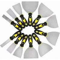 BAYLI Malerspachtel 12-teiliges Set Malerspachtel mit Kunststoffgriff, 12 Spachteln in
