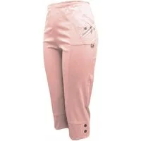Cherry Berry Caprihose Damen Sommerhose 3/4 Freizeit Hose mit Stretch im Regular fit in den Größen 38/40 bis 52/54 erhältlich