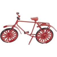 HobbyFun Dekofigur Miniatur, Fahrrad, Deko, ca. 9,5 x 6 cm, Hobby Fun, DIY Bastelartikel (1 St), Fahrradminiatur, Geschenke, Kollektion, Puppenhaus Möbel, Zubehör