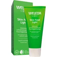 WELEDA Körpercreme SKIN FOOD LIGHT, Feuchtigkeitspflege für Gesicht & Körper, zieht schnell ein