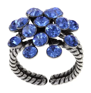 konplott - Ring - Magic Fireball blau