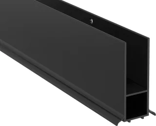 Neuesbad Wand PROFILE WIDE 7X200CM für Schwarz NB1DEKTSN22X1