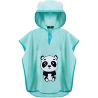 Laynenburg Badeponcho Kinder mit Kapuze - 100% Baumwolle - Strandponcho, Handtuch Poncho aus Frottee für Baby Jungen Mädchen