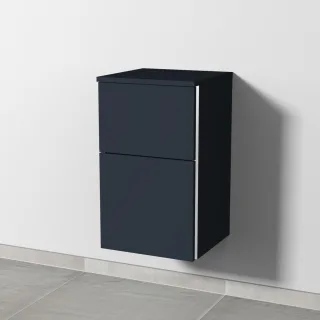 Sanipa 3way Unterschrank mit 2 Auszügen, Marine-Matt, BP1431R BP1431R