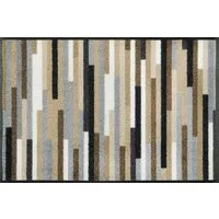 wash+dry by Kleen-Tex Fußmatte Mikado Stripes, rechteckig, Höhe: 7 mm, Schmutzfangläufer, modernes Streifen Design, rutschhemmend, waschbar