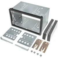 tomzz Audio 2DIN Doppel DIN Metal Rahmen Einbauschacht Radioblende Einbausatz Einb Autoradio