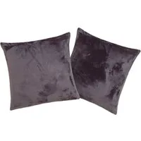 OTTO home Dekokissen Jil, aus super weichem Kuschelfleece, Kissenhüllen ohne Füllung, 2 Stück
