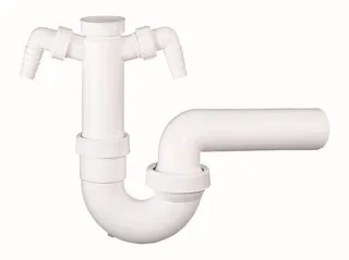 Dallmer Röhren-Siphon 100/2, 1 1/2" x DN 40, 020314 020314