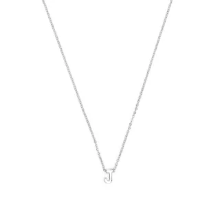 Luxenter Halskette mit Silberfinish – Alphabet