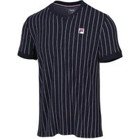 Fila T-Shirt Stripes navyblau/weiss Herren