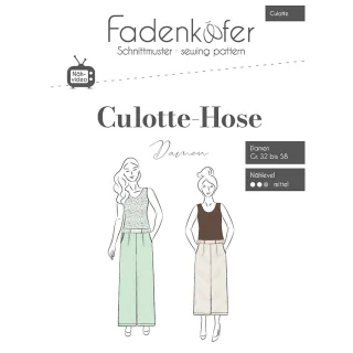 Fadenkäfer Schnitt "Culotte-Hose" für Damen